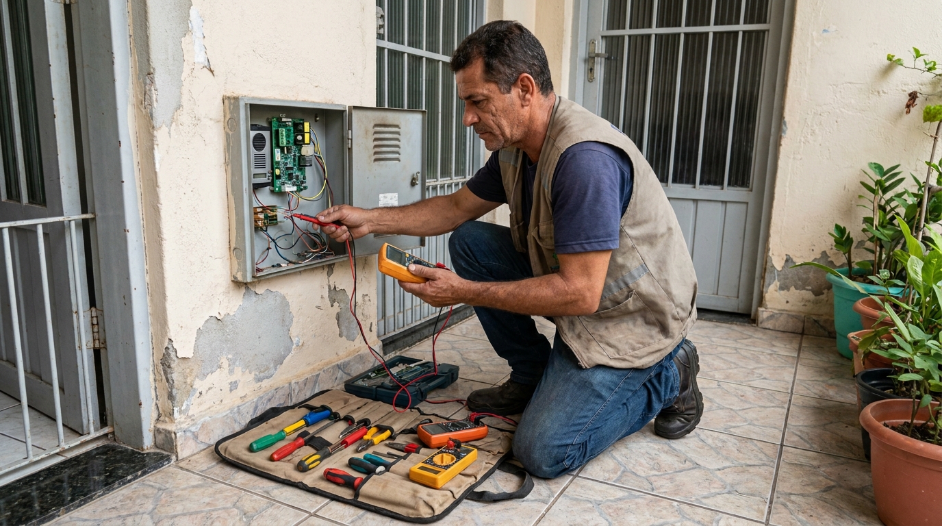 Conserto de interfone profissional em Volta Redonda‑RJ