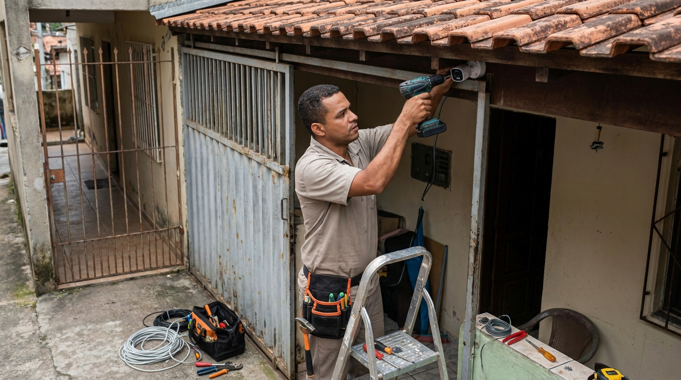 Instalacao de cameras de seguranca em Volta Redonda‑RJ