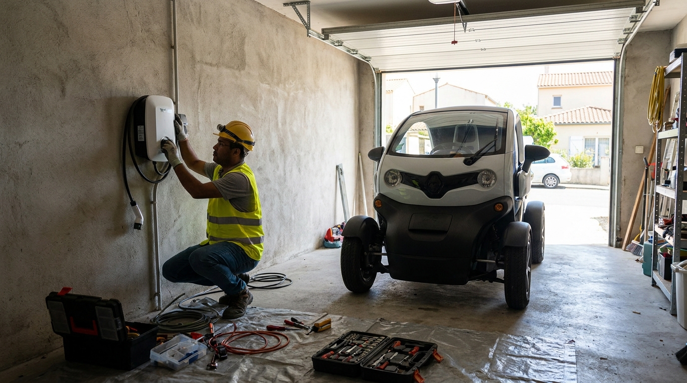 Instalacao de carregador de carro eletrico profissional em Volta Redonda‑RJ