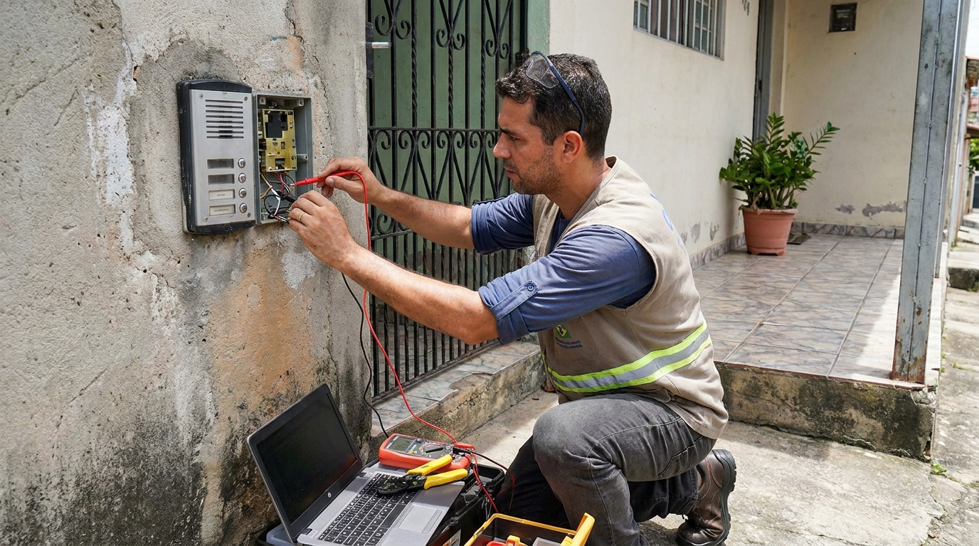 Reparo de interfone em Volta Redonda‑RJ